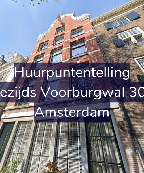 Foto gevel Huurpuntentelling voor Oudezijds Voorburgwal 302-D, Amsterdam