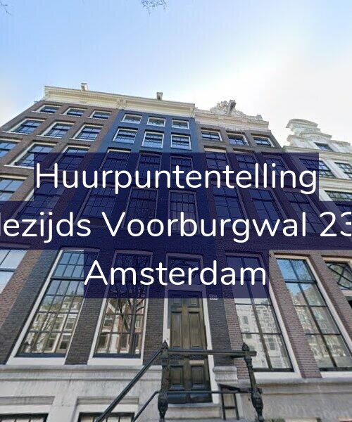 Foto gevel Huurpuntentelling voor Oudezijds Voorburgwal 235-3, Amsterdam