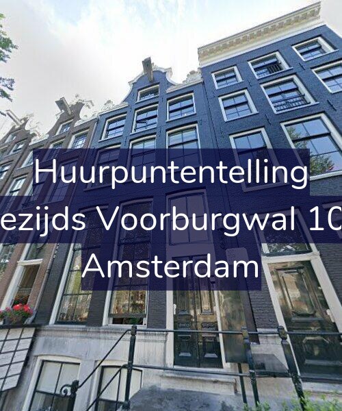Foto gevel Huurpuntentelling voor Oudezijds Voorburgwal 109-N, Amsterdam