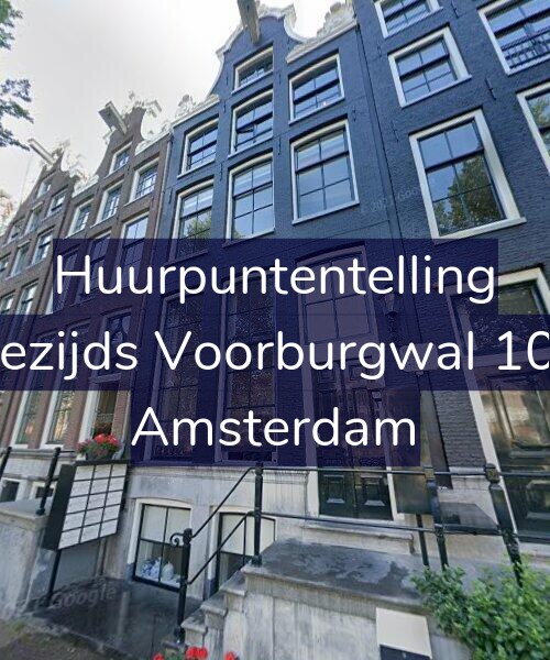 Foto gevel Huurpuntentelling voor Oudezijds Voorburgwal 109-H, Amsterdam
