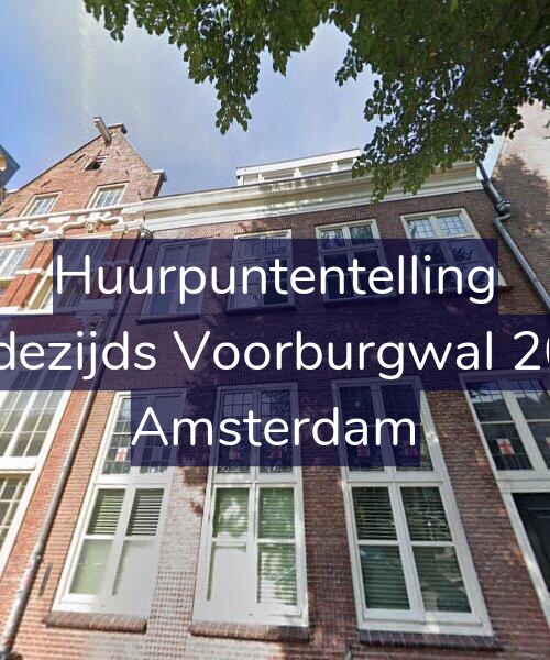 Foto gevel Huurpuntentelling voor Oudezijds Voorburgwal 20-C, Amsterdam