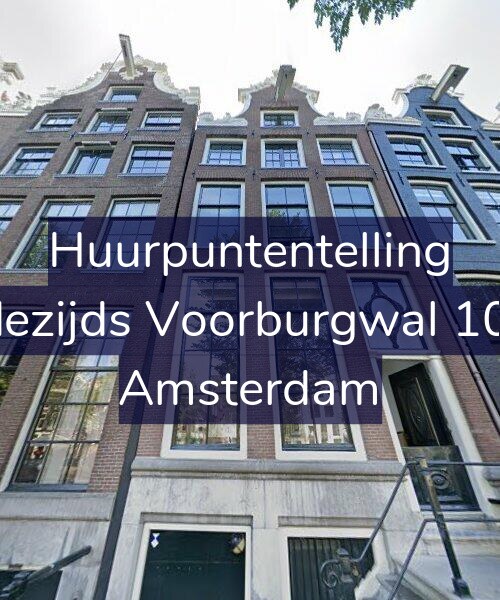 Foto gevel Huurpuntentelling voor Oudezijds Voorburgwal 107-F, Amsterdam