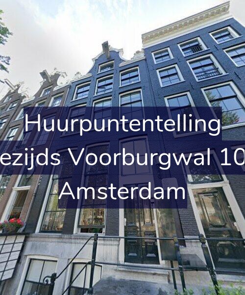Foto gevel Huurpuntentelling voor Oudezijds Voorburgwal 109-M, Amsterdam