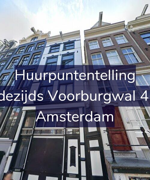 Foto gevel Huurpuntentelling voor Oudezijds Voorburgwal 47-1, Amsterdam