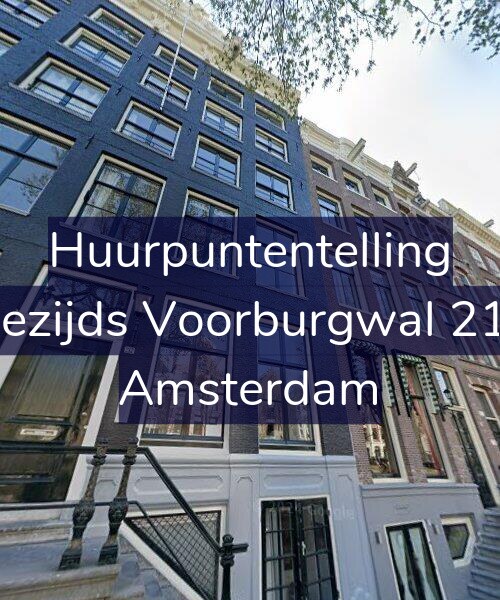 Foto gevel Huurpuntentelling voor Oudezijds Voorburgwal 217-C, Amsterdam