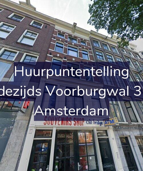 Foto gevel Huurpuntentelling voor Oudezijds Voorburgwal 37-4, Amsterdam