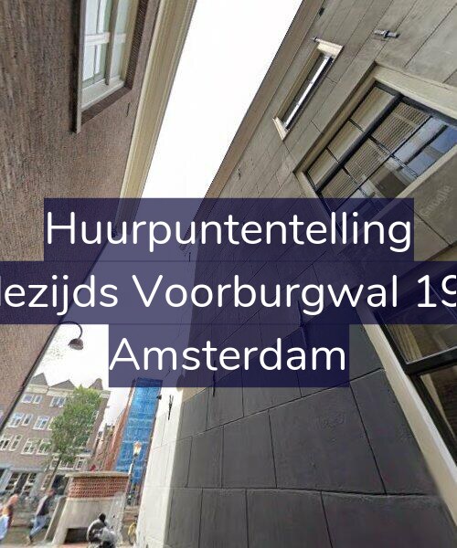 Foto gevel Huurpuntentelling voor Oudezijds Voorburgwal 193-2, Amsterdam