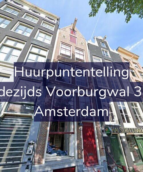 Foto gevel Huurpuntentelling voor Oudezijds Voorburgwal 32-F, Amsterdam
