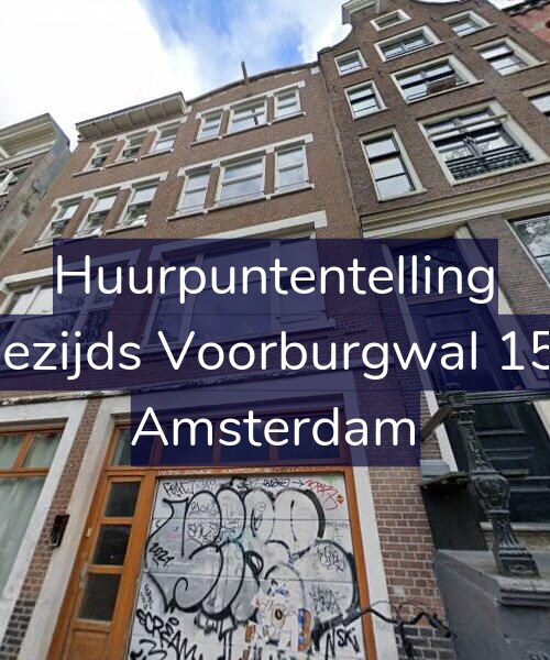 Foto gevel Huurpuntentelling voor Oudezijds Voorburgwal 159-P, Amsterdam