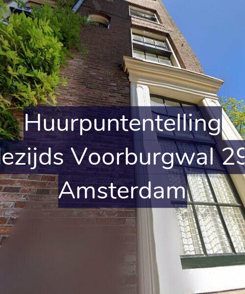 Foto gevel Huurpuntentelling voor Oudezijds Voorburgwal 298-1, Amsterdam