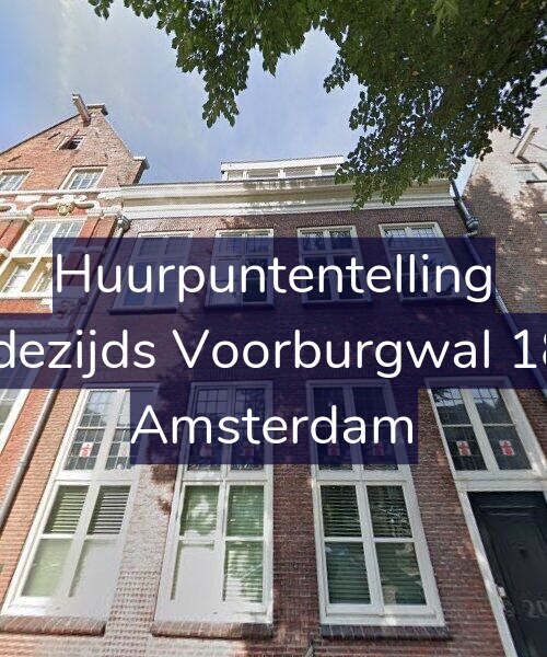 Foto gevel Huurpuntentelling voor Oudezijds Voorburgwal 18-B, Amsterdam