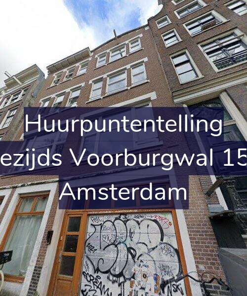 Foto gevel Huurpuntentelling voor Oudezijds Voorburgwal 159-D, Amsterdam