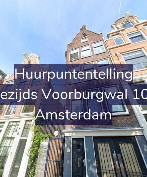 Foto gevel Huurpuntentelling voor Oudezijds Voorburgwal 104-A, Amsterdam