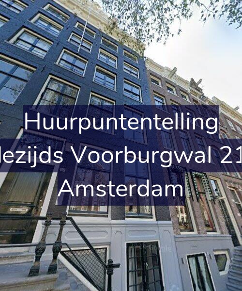 Foto gevel Huurpuntentelling voor Oudezijds Voorburgwal 217-F, Amsterdam