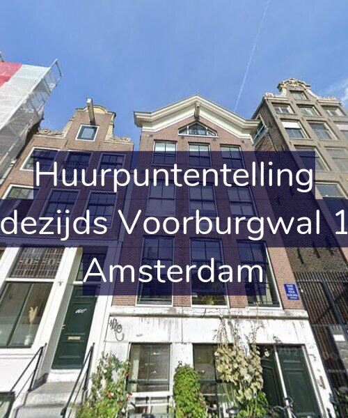 Foto gevel Huurpuntentelling voor Oudezijds Voorburgwal 144, Amsterdam