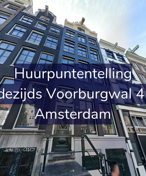 Foto gevel Huurpuntentelling voor Oudezijds Voorburgwal 45-K, Amsterdam