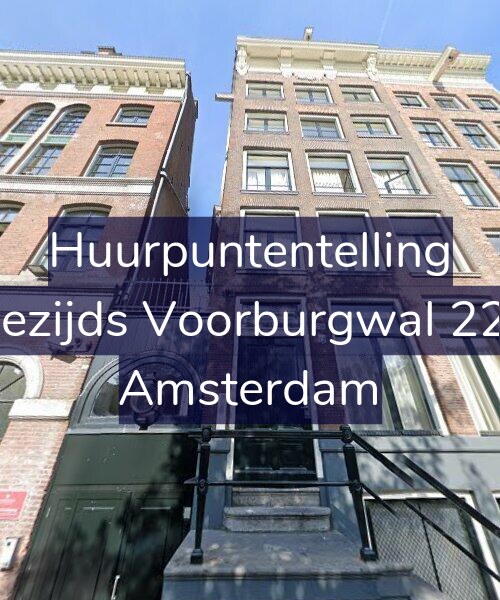 Foto gevel Huurpuntentelling voor Oudezijds Voorburgwal 226-B, Amsterdam