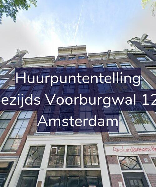 Foto gevel Huurpuntentelling voor Oudezijds Voorburgwal 123-2, Amsterdam