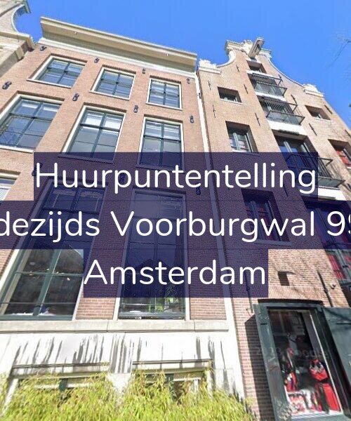 Foto gevel Huurpuntentelling voor Oudezijds Voorburgwal 99-C, Amsterdam