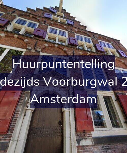 Foto gevel Huurpuntentelling voor Oudezijds Voorburgwal 249, Amsterdam