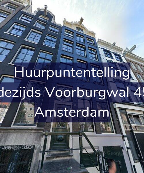 Foto gevel Huurpuntentelling voor Oudezijds Voorburgwal 45-G, Amsterdam