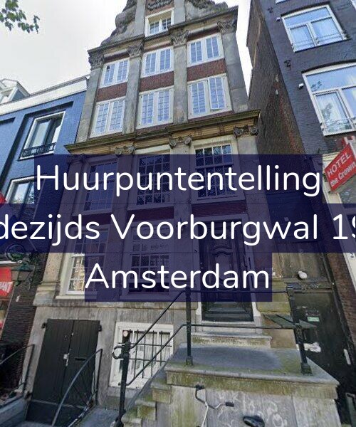 Foto gevel Huurpuntentelling voor Oudezijds Voorburgwal 19-H, Amsterdam