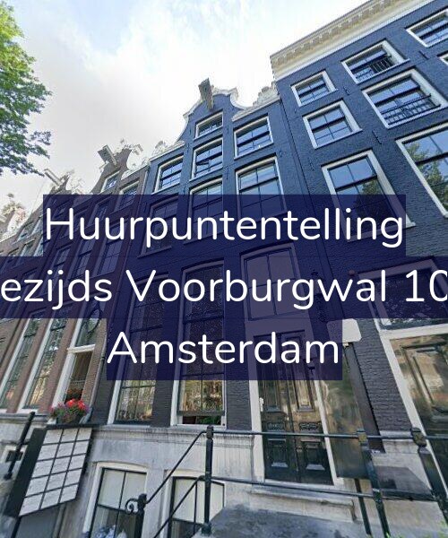 Foto gevel Huurpuntentelling voor Oudezijds Voorburgwal 109-D, Amsterdam
