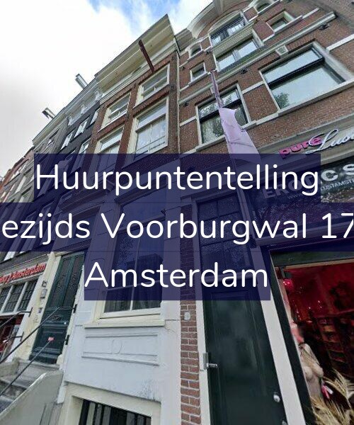 Foto gevel Huurpuntentelling voor Oudezijds Voorburgwal 171-B, Amsterdam