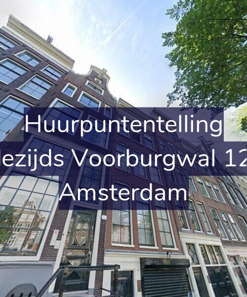 Foto gevel Huurpuntentelling voor Oudezijds Voorburgwal 121-2, Amsterdam