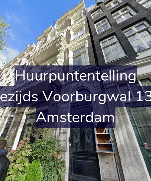 Foto gevel Huurpuntentelling voor Oudezijds Voorburgwal 131-H, Amsterdam