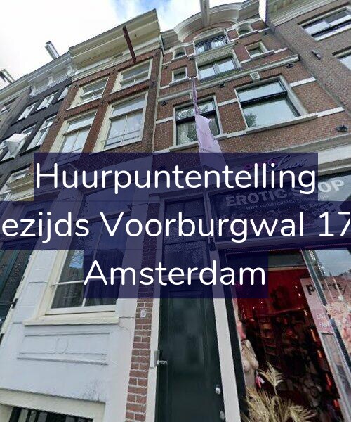 Foto gevel Huurpuntentelling voor Oudezijds Voorburgwal 171-C, Amsterdam