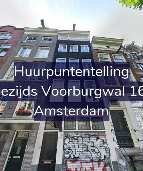Foto gevel Huurpuntentelling voor Oudezijds Voorburgwal 169-3, Amsterdam