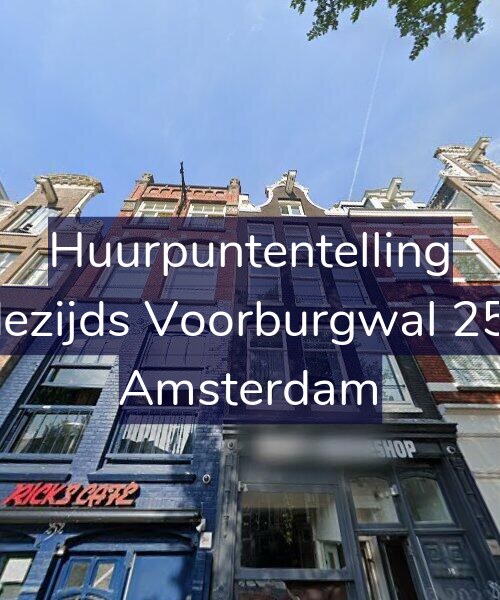 Foto gevel Huurpuntentelling voor Oudezijds Voorburgwal 250-2, Amsterdam