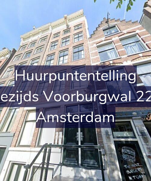 Foto gevel Huurpuntentelling voor Oudezijds Voorburgwal 224-B, Amsterdam