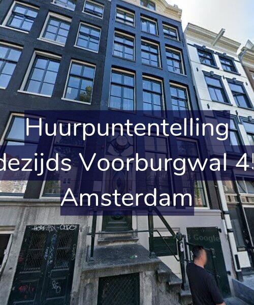 Foto gevel Huurpuntentelling voor Oudezijds Voorburgwal 45-H, Amsterdam