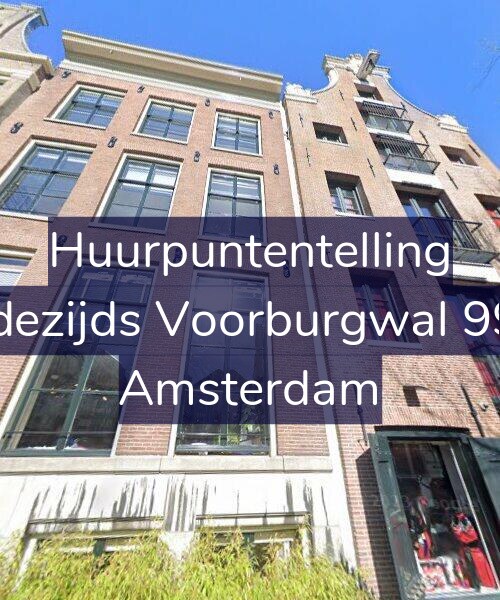 Foto gevel Huurpuntentelling voor Oudezijds Voorburgwal 99-D, Amsterdam