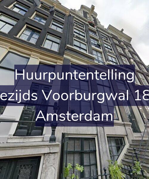 Foto gevel Huurpuntentelling voor Oudezijds Voorburgwal 187-D, Amsterdam