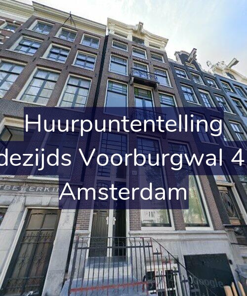 Foto gevel Huurpuntentelling voor Oudezijds Voorburgwal 41-E, Amsterdam