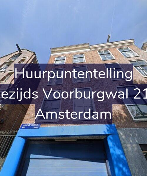 Foto gevel Huurpuntentelling voor Oudezijds Voorburgwal 212-2, Amsterdam