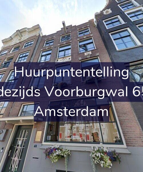 Foto gevel Huurpuntentelling voor Oudezijds Voorburgwal 65-D, Amsterdam