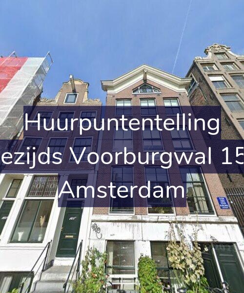 Foto gevel Huurpuntentelling voor Oudezijds Voorburgwal 158-C, Amsterdam