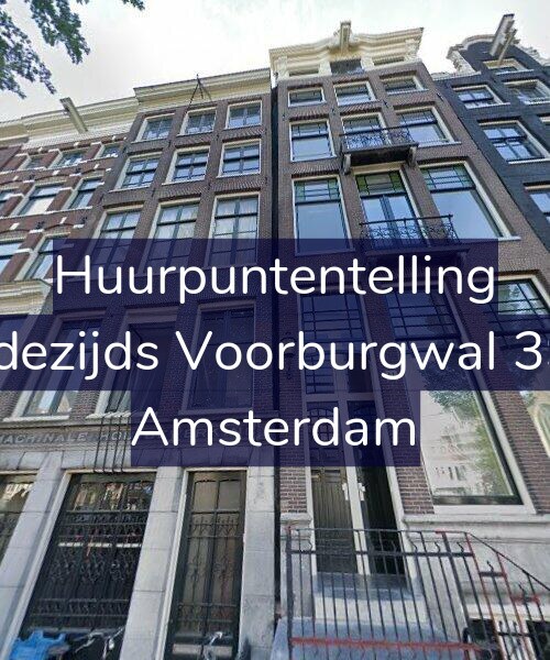 Foto gevel Huurpuntentelling voor Oudezijds Voorburgwal 39-4, Amsterdam