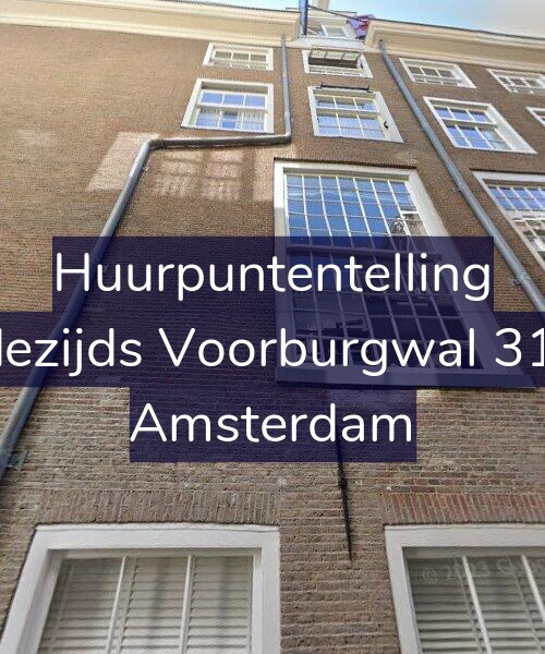 Foto gevel Huurpuntentelling voor Oudezijds Voorburgwal 316-F, Amsterdam