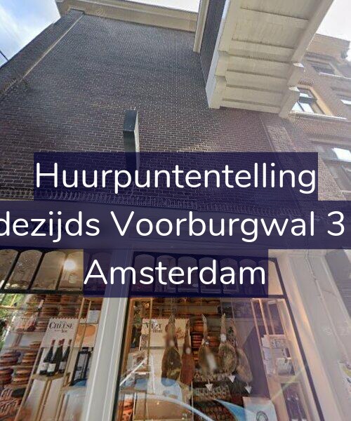 Foto gevel Huurpuntentelling voor Oudezijds Voorburgwal 31-B, Amsterdam