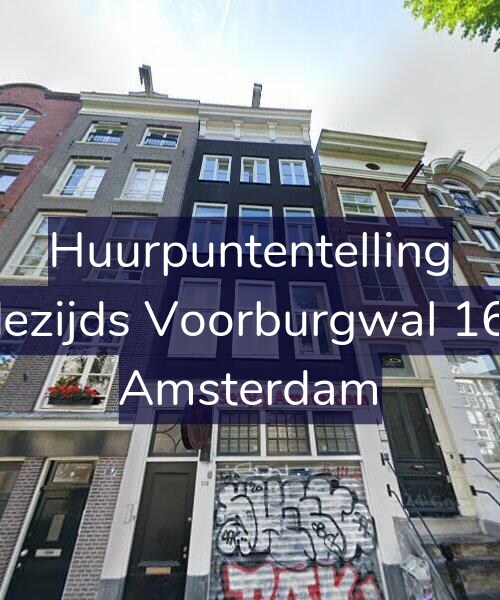 Foto gevel Huurpuntentelling voor Oudezijds Voorburgwal 169-2, Amsterdam