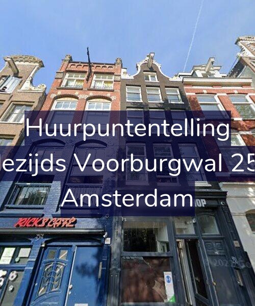 Foto gevel Huurpuntentelling voor Oudezijds Voorburgwal 250-1, Amsterdam