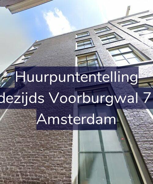 Foto gevel Huurpuntentelling voor Oudezijds Voorburgwal 71-2, Amsterdam