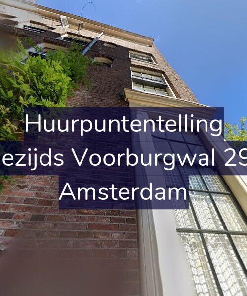 Foto gevel Huurpuntentelling voor Oudezijds Voorburgwal 298-2, Amsterdam