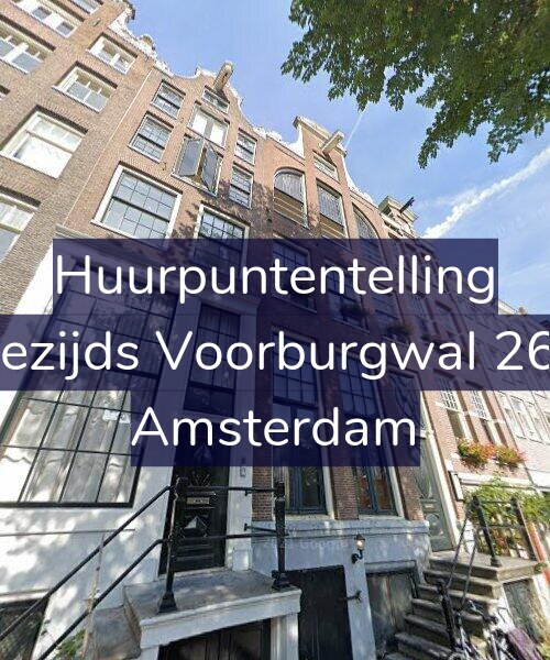 Foto gevel Huurpuntentelling voor Oudezijds Voorburgwal 268-A, Amsterdam