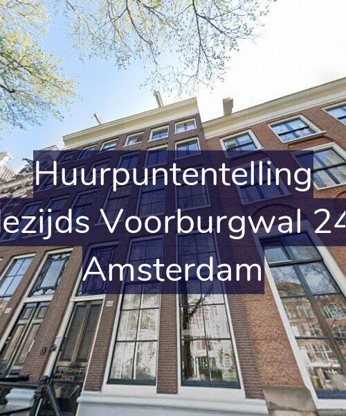 Foto gevel Huurpuntentelling voor Oudezijds Voorburgwal 245-2, Amsterdam
